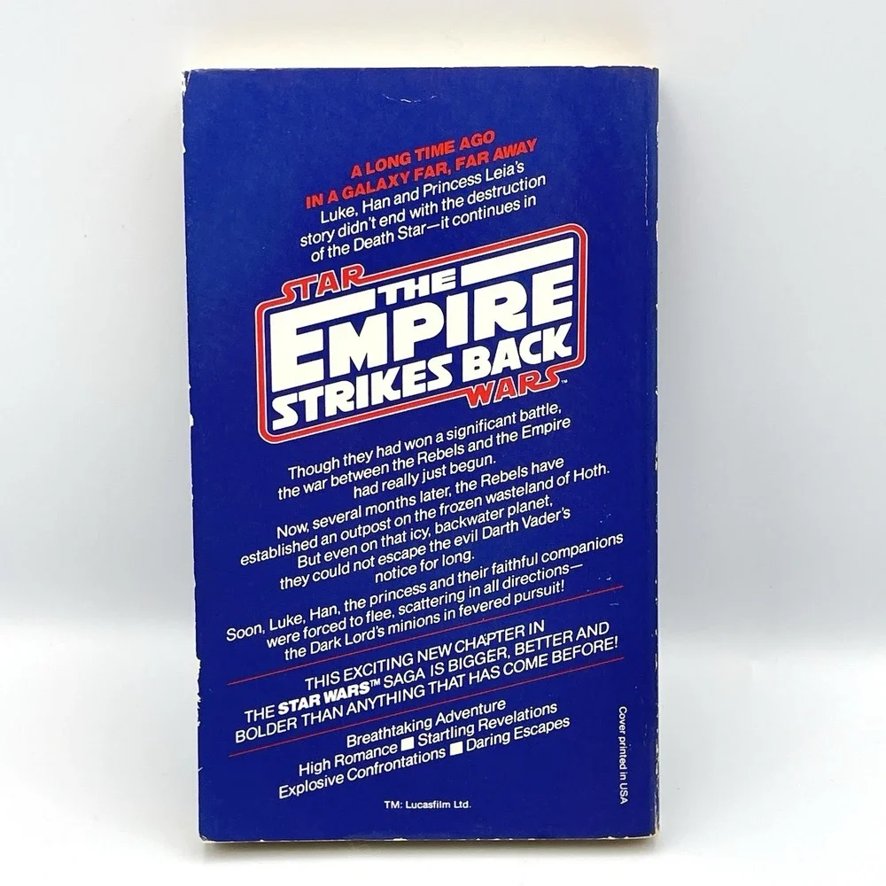 Star Wars: The Empire Strikes Back Vintage Paperback by Donald‎ F. Glut 1980